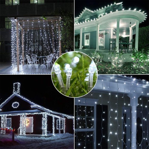 LED LAMPY NA VIANOČNÝ STROMČEK VIANOČNÁ DEKORAČNÁ BATÉRIA 1 M 10 LED