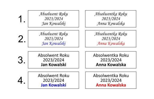 SOCHA SOVA POSTAVA ABSOLVENTA KONIEC ŠKOLY + GRAVÍR