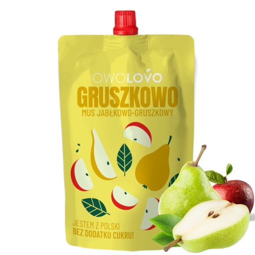 Jablko Hruška HRUŠKA Owolovo pena pre deti