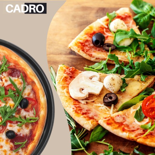 Plech na pizzu 32 cm plech na pečenie koláčov s nepriľnavým povrchom