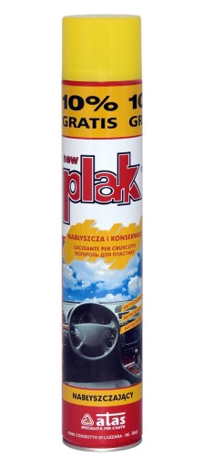ATAS PLAK 750ml LESKLÝ CITRÓN DO KOKPITU