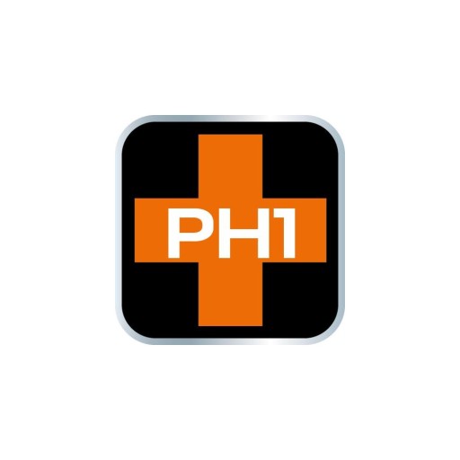 Skrutkovací bit PH1 na 1/4 nástrčku, dlhý, 87