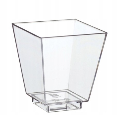 Dezertné poháre Nádoba na predjedlá FINGERFOOD snacks 50ml 50ks