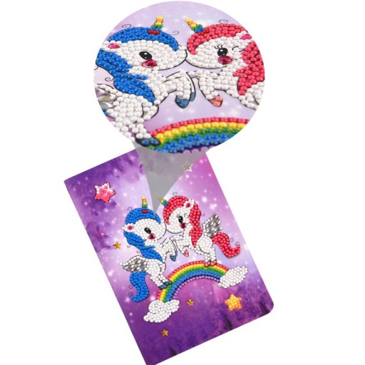 DIÁROVÝ ZÁPISNÍK VYŠÍVACÍ DIAMANTOVÝ BALLPOINT ZÁPISNÍK