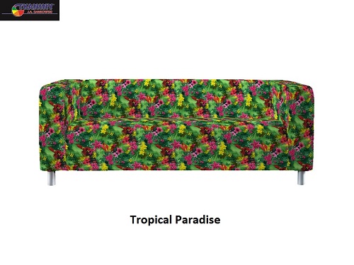 VZORY LÁTKY PARADISE obrusy, závesy, 6 VZOROV