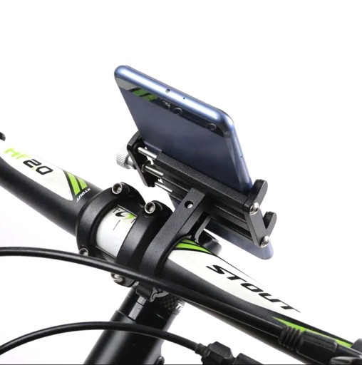 DRŽIAK TELEFÓNU NA BICYKEL SMARTFÓN MONTOVANÝ NA RIADITEĽ ALUMINIUM AP2C