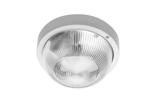 Stropné svietidlo 1x E27 okrúhle Ø18,5cm IBIZA biela IP44 GTV