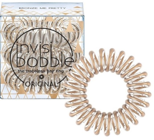 Silikónové gumy Invisibobble Bronze Me Pretty 3x