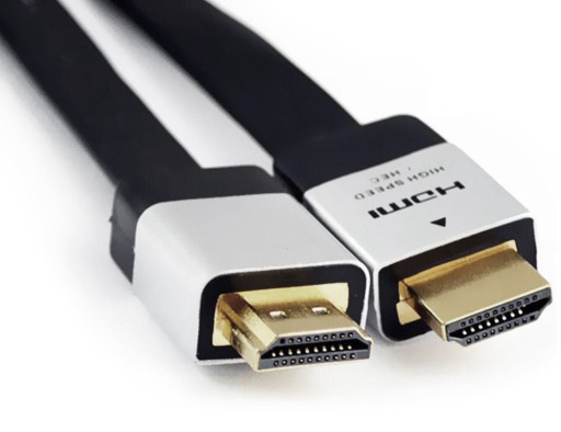 2M plochý HDMI kábel FULL HD 1080p 4K UHD SLIM 3D