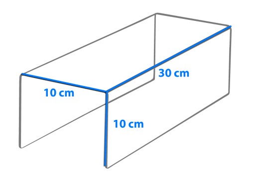 STOJAN STOJAN DISPLEJ PLEXI STEP 30/10 cm