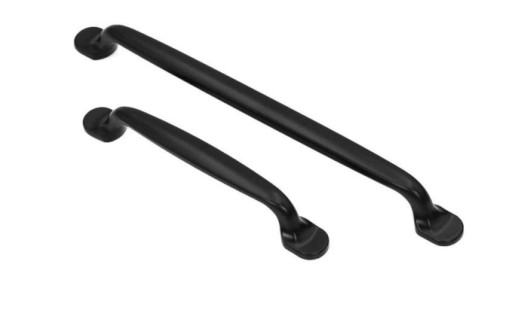 Nábytková úchytka LOFT UM26 L-224/257 mm matná ČIERNA