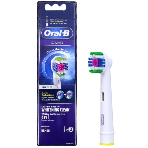 Originálny oral-b 3d biely hrot na zubné kefky vitality pro 750 EB18