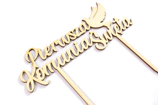 KOMUNION TOPPER Prvé sväté prijímanie Eco