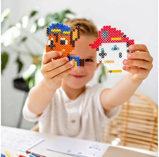 KREATÍVNA SÚPRAVA PAW PATROL CREATIVE SET ZAŽEHĽOVACIE KORÁLKY NÁSTROJ NA ŽEHLENIE