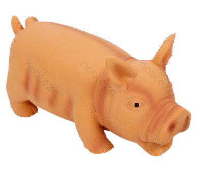 Pískacia HRAČKA PRASIATKA PRE PSA, veľká 15 cm