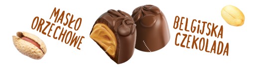 Pralinky s arašidovým maslom BEZ CUKRU 33g Feel Fit