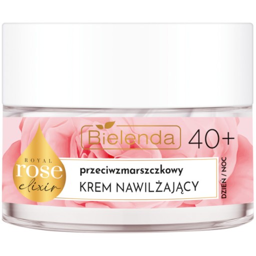 BIELENDA ROSE KRÉM NA TVÁR RUŽA PROTI VRÁSKAM hydratačný 40+