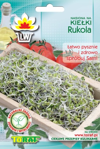 Rukola rukola semienka rukoly na klíčky Toraf 10g