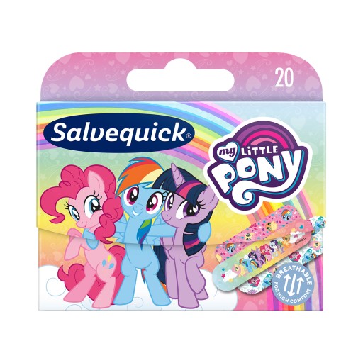 Salvequick My Little Pony detské náplasti 20 ks.