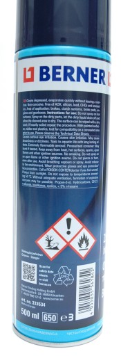 ZNAČKOVÝ ČISTIČ BRZD 500ML BERNER GERMANY