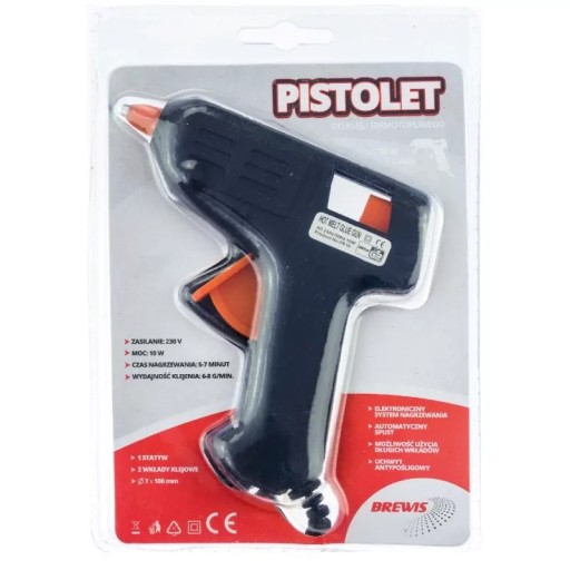 PIŠTOĽ LEPIACA PK10 VÝKON 10W BREWIS