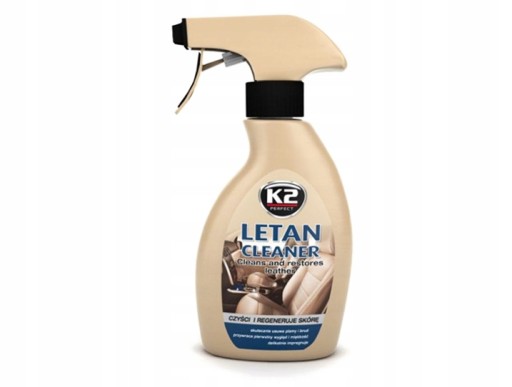 K2 LETAN CLEANER ČISTÍ A REGENERUJE POKOŽKU 250ml FV
