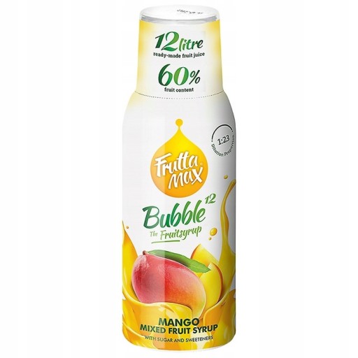 FRUTTAMAX MANGO SODASTREAM SIRUPOVÝ KONCENTRÁT