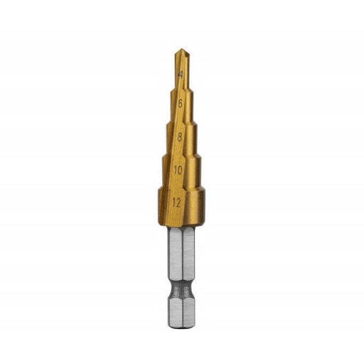 Hogert HT6D321 Stupňový vrták 4-12 mm