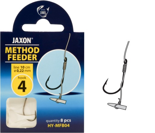 METOD FEEDER JAXON HÁKY 8 ks, náväzec stoper 6