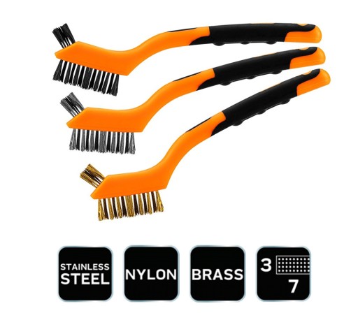NEO DRôTENÉ KEFY OCELOVÝ NYLON MOSADZ 3x7 3ks