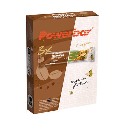 Proteínová tyčinka Powerbar natural solené arašidy Crunch (3 x 40 g)