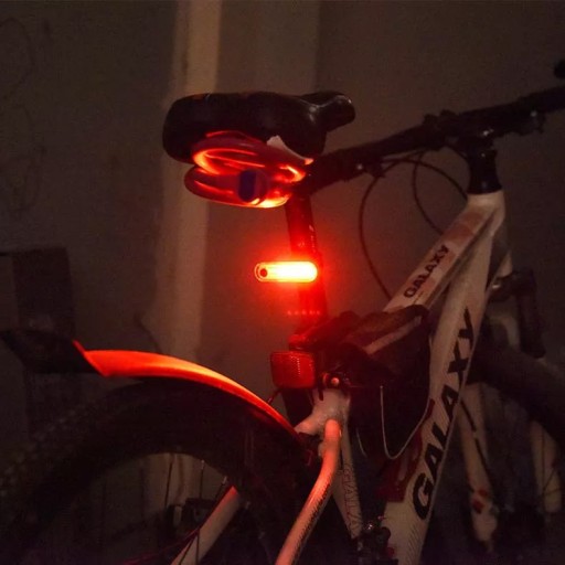 Svetlo na bicykel PREDNÉ ZADNÉ LED svetlo na riadidlá bicykla VÝKONNÉ USB jasné