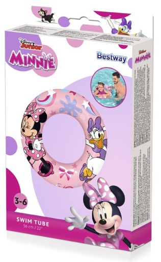 BESTWAY MINNIE MOUSE PLÁVACÍ PRSTEŇ 56cm