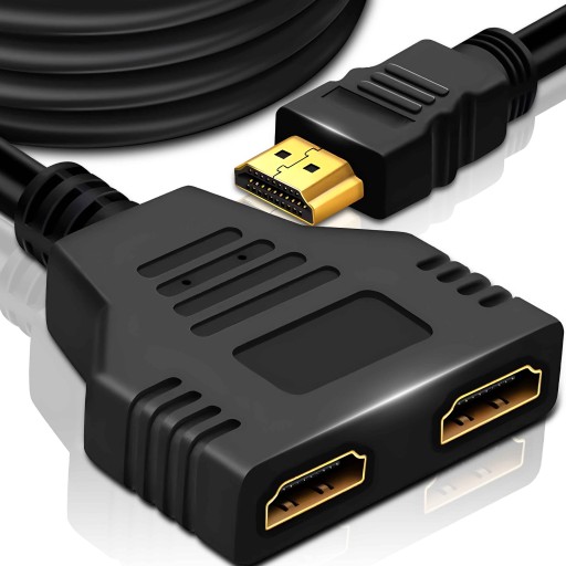 HDMI SPLITTER SPLITTER 2 PORTY