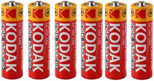 BATÉRIE KODAK AA BATÉRIE VEĽKÉ TYČKY R6 6 KS.
