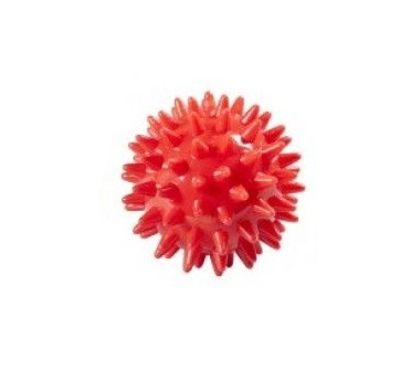 Gumená loptička Goki Spiky Na masírovanie detí
