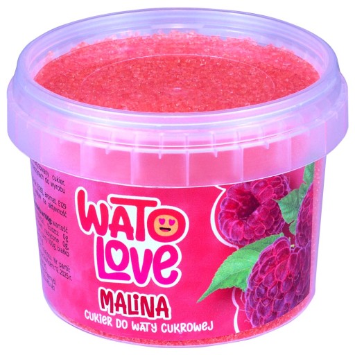 Farebný cukor do cukrovej vaty 100g MALINA