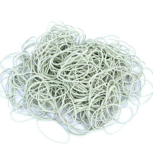 SILNÉ PREDPISOVÉ gumy 40 mm x 1,5 mm BIELA 1 KG