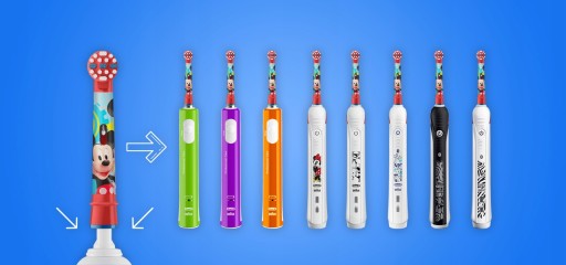 1x originálny hrot Oral-B pre detské autá