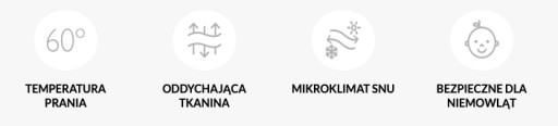 Vankúš 40x40 Standard Sensidream Antialergická vložka Poldaun