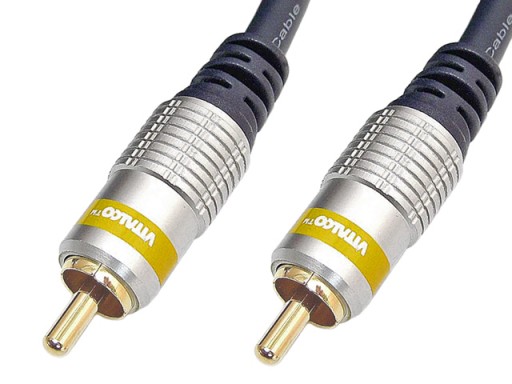 Kábel RCA/CINCH-RCA/CINCH INTERCONNECT COAXIAL HQ VITALCO 1m
