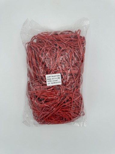 RECEPT Gumy 1kg SILNÁ 80 MM 3/1,5 ČERVENÁ