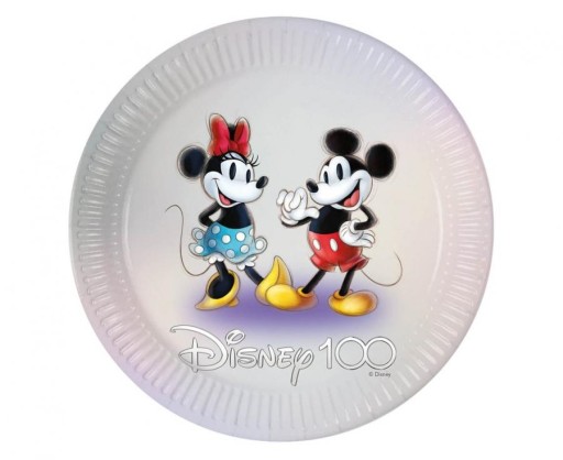Papierové taniere Disney 100 - Mickey & Minnie, ďalšia generácia, 23