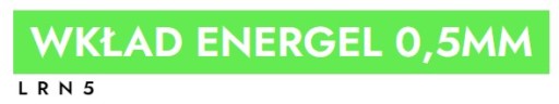 PENTEL ENERGEL LRN5 VLOŽKA ZELENÁ 0,5 MM PRE BLN105, BLN115, BLN75, BL625