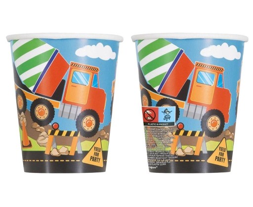 Narodeninové poháre Konštrukcia 18cm 8ks Narodeninové