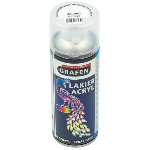 FARBA AKRYLOVÝ SPREJ RALLY Biela RAL 9016
