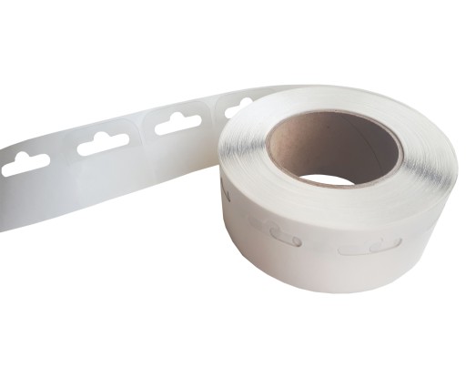 VEŠIAK EURO 50mm x 50mm ELASTICKÝ S LEPOM 10KS