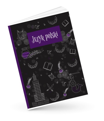 SEBIT A5/60 zápisník POĽSKÝ JAZYK + ŠEK