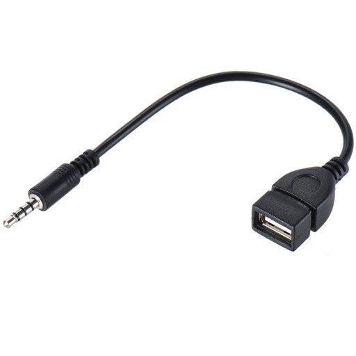 KONEKTOR ADAPTÉRA 3,5 mm AUX na USB 2.0 OTG