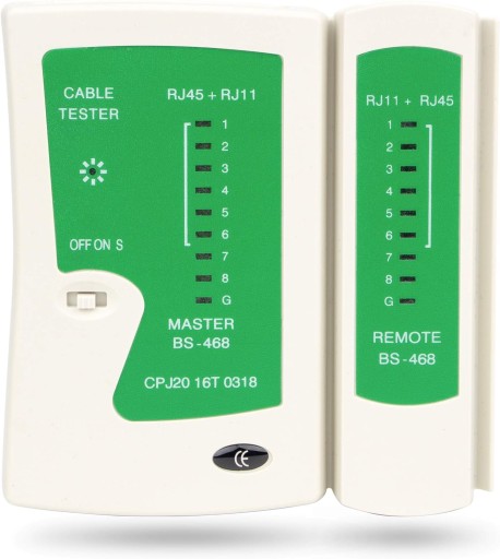 Sieťový tester pre sieťové káble RJ45 RJ11 LAN